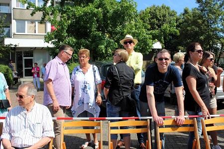 Schülerprinzessin Sabrina I. beim 74. Schützenfest in unserem Heimatort vom 9. August 2016