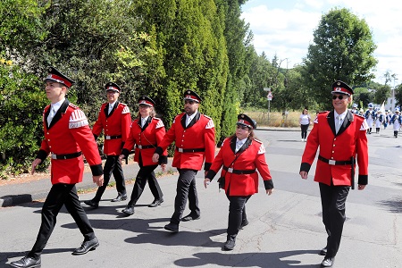 100 Jahre Tambourcorps Siebengebirge Thomasberg am 6. August 2022