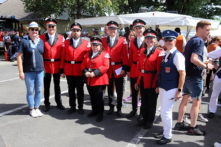 100 Jahre Tambourcorps Siebengebirge Thomasberg am 6. August 2022