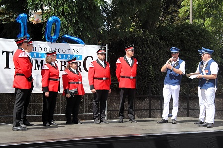 100 Jahre Tambourcorps Siebengebirge Thomasberg am 6. August 2022