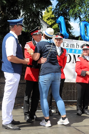 100 Jahre Tambourcorps Siebengebirge Thomasberg am 6. August 2022