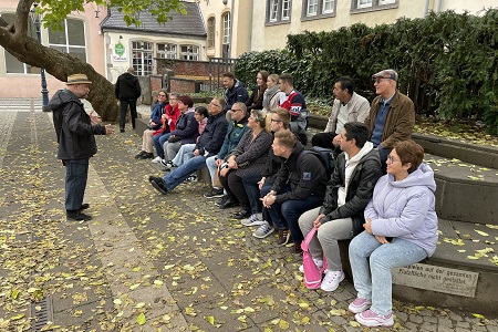 Zugabend zum achten Jahrestag unserer Gründung mit der Führung „Prinz, Kamelle un' Alaaf - der Kölsche Fastelovend“ sowie Essen im FRÜH am Dom samt Ermittlung der neuen Majestät unseres Spielmannszuges am 2. Oktober 2022