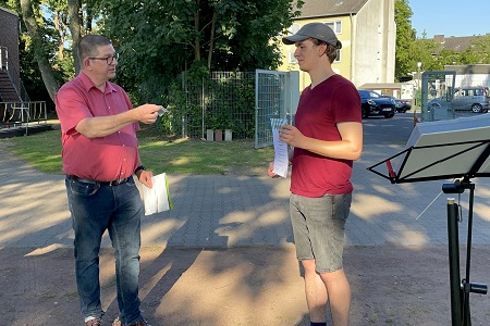 Verleihung der Zeugnisse, Urkunden und Leistungsnadeln der D-Lehrgänge 2024 am 26. Juni 2024