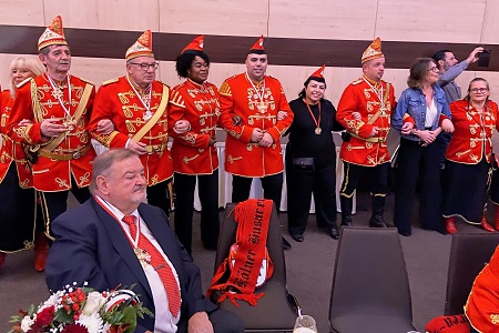 Korpsappell 2025 des Kölner Husaren-Korps' von 1972 e.V. in Köln-Deutz am 2. November 2025