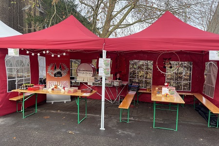 Eröffnung des Weihnachtsmarktes des Bürgervereins Köln-Roggendorf/Thenhoven e.V. in Köln-Roggendorf/Thenhoven am 29. November 2025